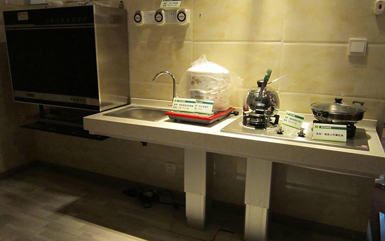 整體式廚房升降灶臺 整體式廚房升降灶臺